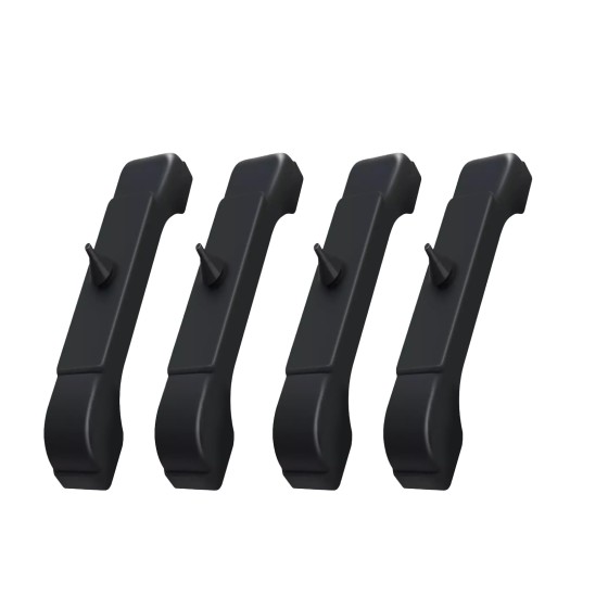 Rubber Radiator Insulator Pads 4012-326-681S,3 Core Radiator Mounts Cushions, Support Pads compatible with GM,Radiator Mounts Parts