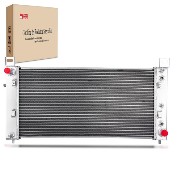 Radiator Compatible with Chevy Silverado 1500 2500 3500 GMC Sierra Tahoe Suburban Yukon XL Avalanche Escalade Cheyenne 1999-2014 2000 2003 2004 2001 2002 2005 2008 2009 2006 2007 2010 2011 2013 2012