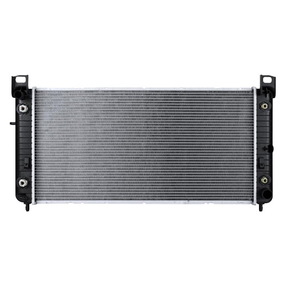 Autoexact 2370 Radiator Compatible with Chevy Silverado Suburban GMC Yukon Sierra Tahoe Escalade Hummer H2 4.3L 4.8L 5.3L 6.0L 6.2L Engine Radiator, 34", with TOC & with EOC