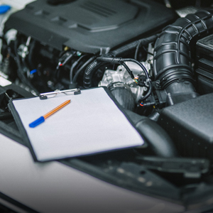 checklist, car repair, radiator, replacement, engine